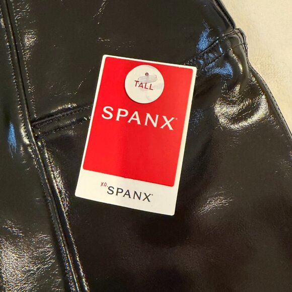 Spanx Faux Patent Leather Pants - NWT - Picture 6 of 8
